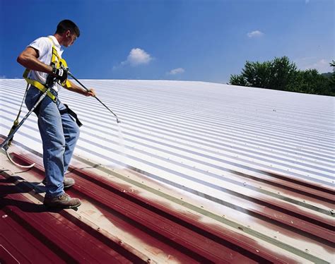 white roof coating for metal